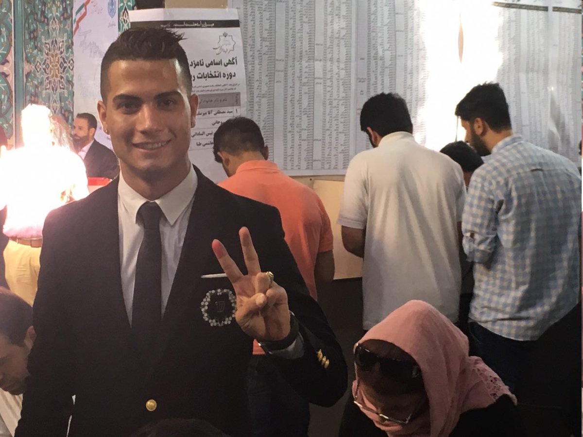 رای رونالدو ایرانی به رئیس جمهور سوژه روز دنیا شد + عکس