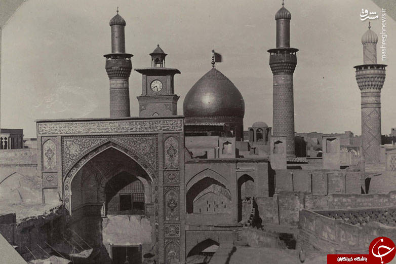 قدیمی&zwnj;ترین تصویر از حرم سید الشهداء در کربلا