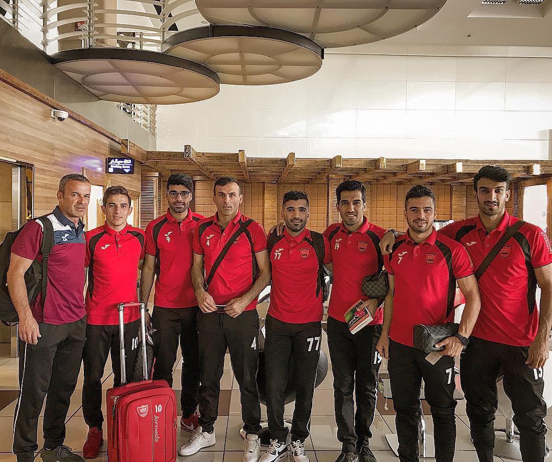 پرسپولیسی ها به قطر رسیدند+عکس
