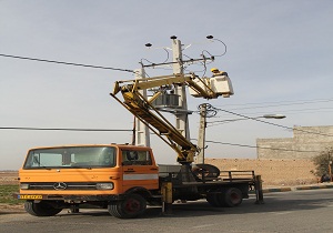 تبدیل شبکه سیمی روستای مهماندویه به کابل خودنگهدار