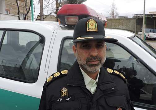 توقیف کامیون حامل احشام غیرمجاز در گلستان