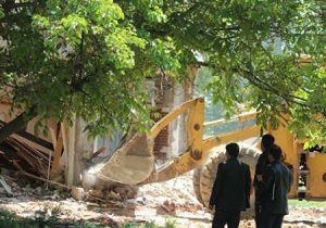 ۶ بنای فاقد مجوز در اراضی کشاورزی ماکو تخریب شد