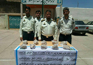 کشف بیش از 10 کیلو هروئین در جاده های رومشکان