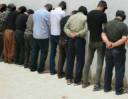 دستگیری ۱۱ سارق با ۲۵ فقره سرقت
