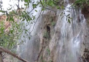 نمایی متفاوت از آبشار سمیرم + فیلم