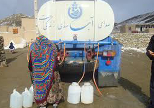 تامین  آب شرب هشت روستای چادگان با تانکر