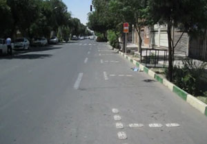 حریم مشخص پارک خودرو در خیابان + فیلم