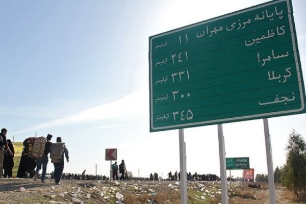 تردد بیش از 450 هزار زائر مرز مهران
