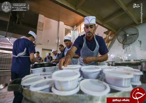 عکس/ توزیع افطاری در شهر نجف اشرف