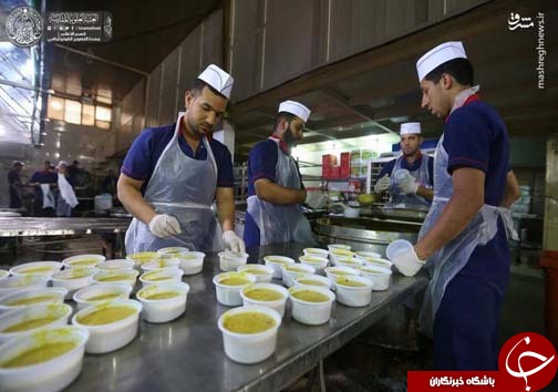 عکس/ توزیع افطاری در شهر نجف اشرف