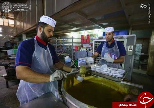 عکس/ توزیع افطاری در شهر نجف اشرف