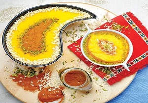تزیین شله زرد سفره افطار رمضان 96+ تصاویر