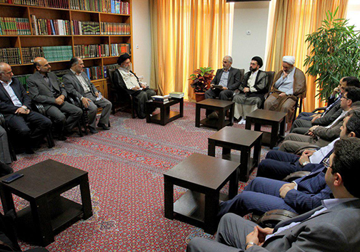 دیدار امام جمعه گرگان با مدیران دستگاه قضایی گلستان