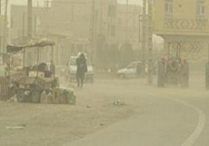وزش باد همراه با گرد و خاک مجددا منطقه سیستان را فرا گرفت