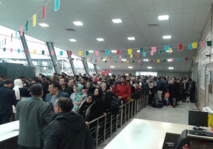 تردد بیش از 230 هزار نفر از پایانه مرزی بیله سوار