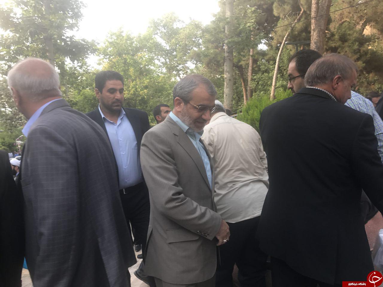 چه شخصیت&zwnj;هایی در مراسم ترحيم همسر ايت الله علم الهدى حضور دارند