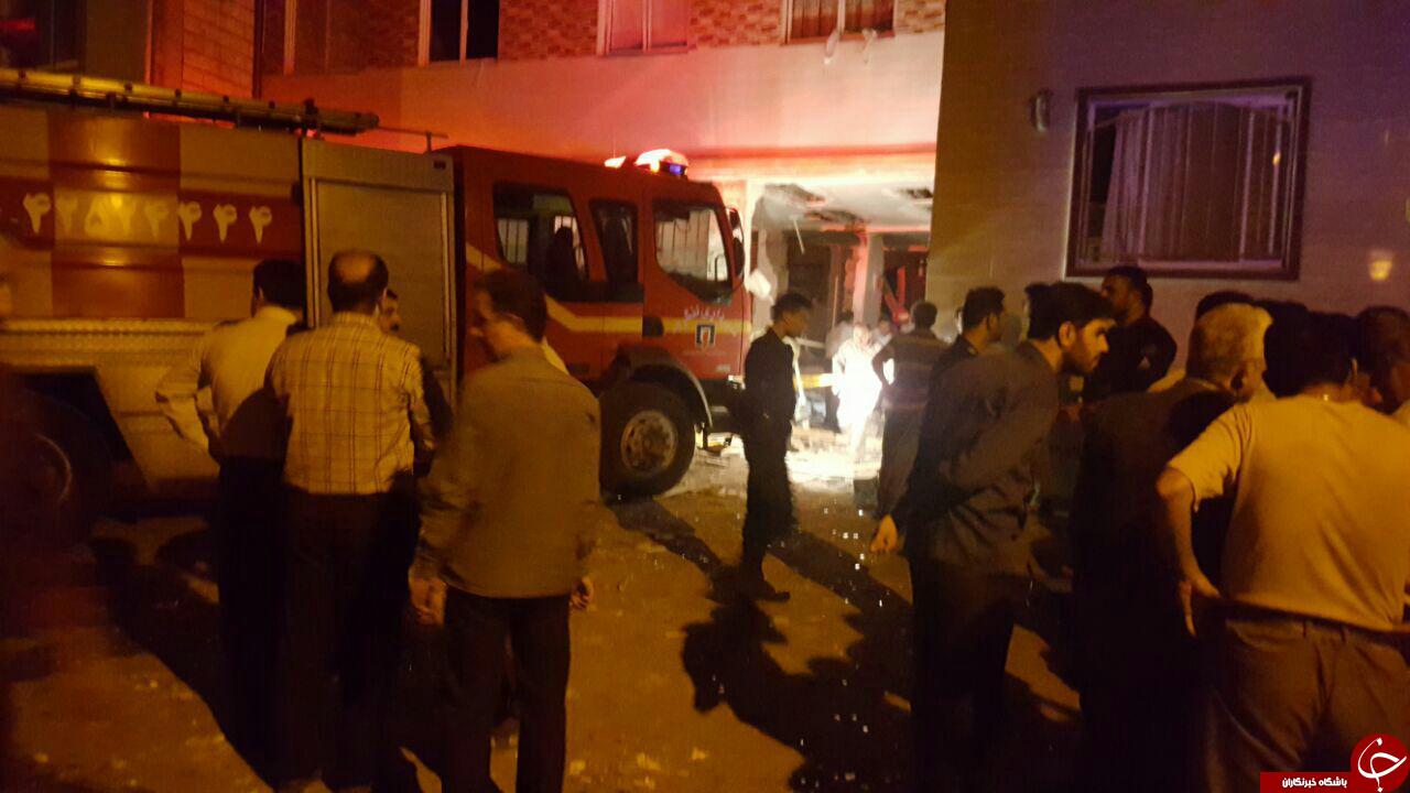 انفجار هولناک منزل مسکونی در گلشهر + تصاویر