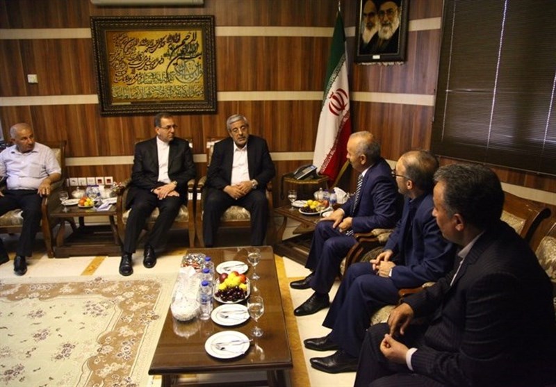 دیدار مسئولان گمرکی جمهوری آذربایجان با استاندار آذربایجان غربی