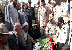 تشییع پیکر مرزبان شهید در پیرانشهر