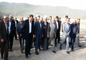 وزیر نیرو وارد مازندران شد