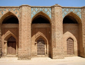 ترمیم ۳ دهانه از طاق پوش‌های مسجد جامع شوشتر