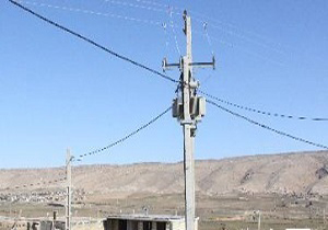 برق دار شدن  روستاهای جاسک