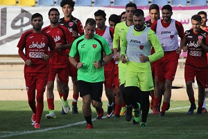 تمرین پرسپولیس در غیاب بیرانوند برگزار شد