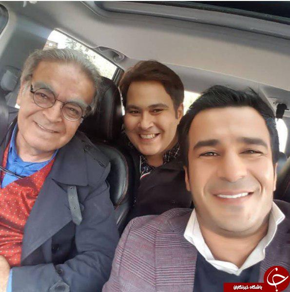 تصویر لو رفته از بازیگران سریال پنچری