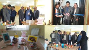 برپایی نمایشگاه کاردستی از مواد بازیافتی