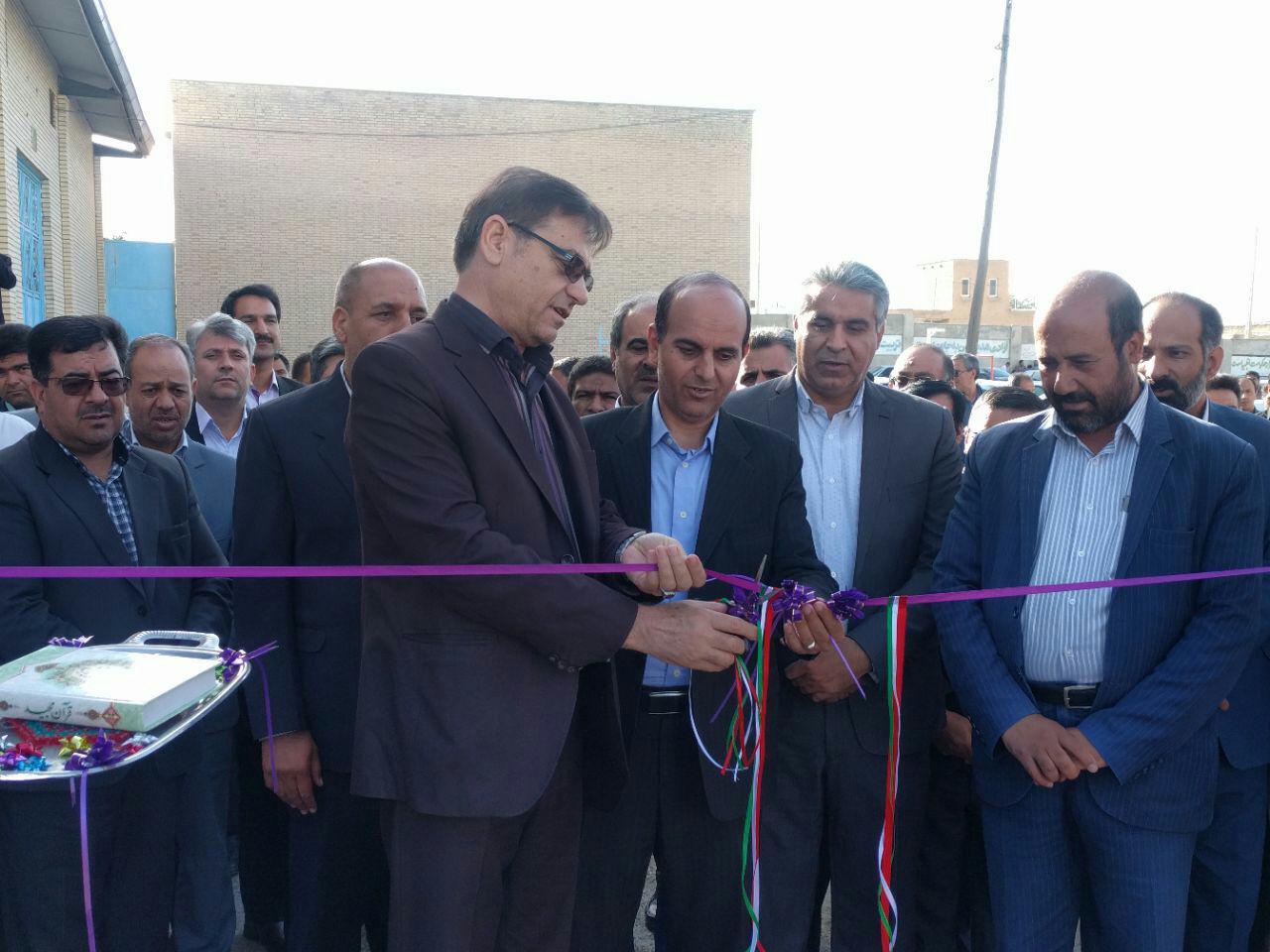 بهره برداری از دو طرح فرهنگی و عمرانی در بافت