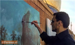 دعوت رسمی از نقاش همدانی برای حضور در سمپوزیوم جهانی نقاشی مسکو