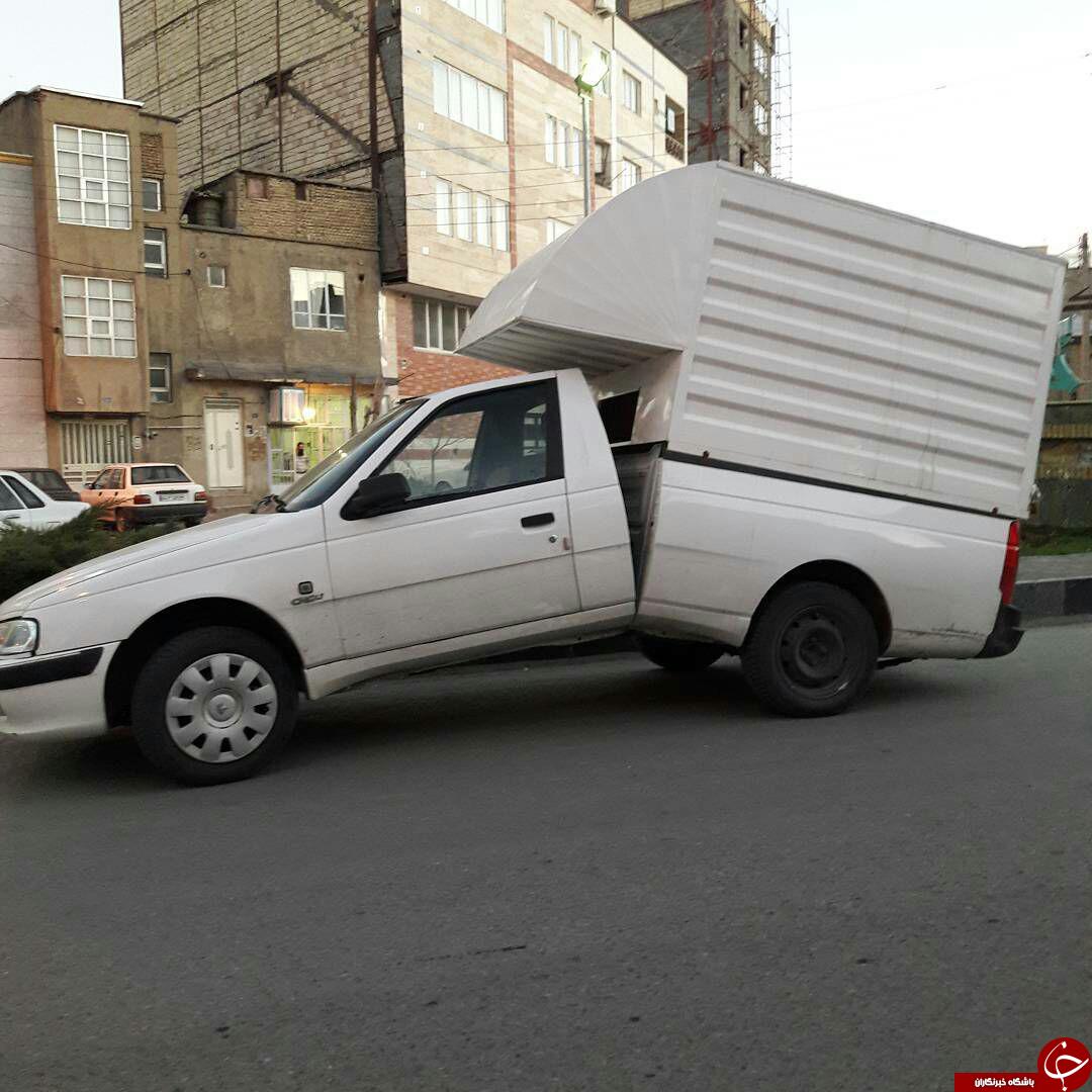 وانت آریسان از وسط نصف شد! + عکس