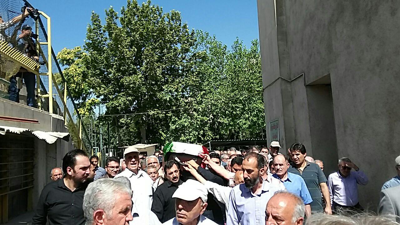 لحظه به لحظه با مراسم تشییع پیکر عطاالله بهمنش