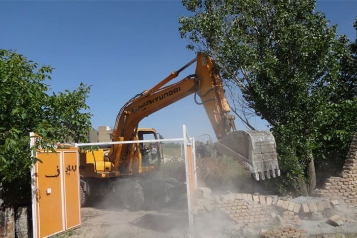قلع و قمع ۱۲۵ ساخت و ساز غیر مجاز در استان همدان