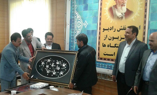 تجلیل از خدمات معاون اطلاعات اخبار مرکز کرمان