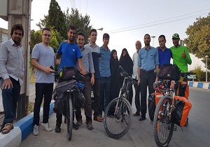 بازگشت دوچرخه سواران يزدی حامی محيط زيست
