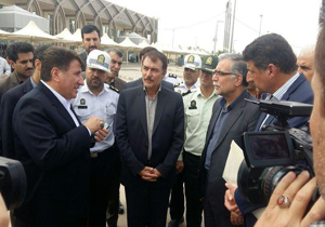 بازدید معاون وزیر کشور از زیرساخت های اربعین در مرز مهران