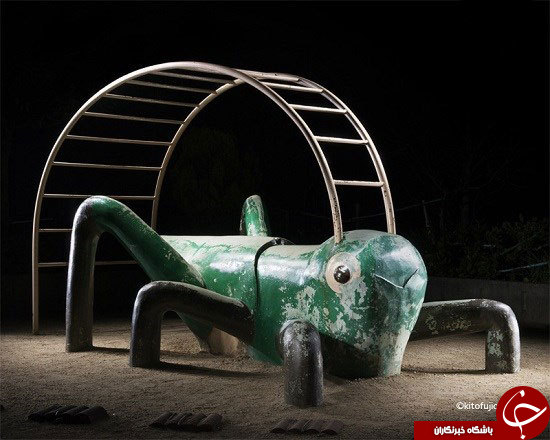 تصاویر جالب از پارک&zwnj;های بازی ژاپنی در شب
