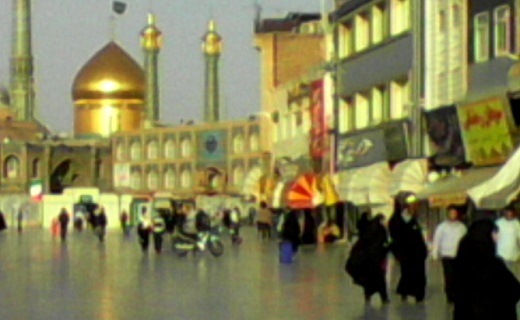 جلوه ای زیبا از حرم حضرت معصومه(س) + فیلم