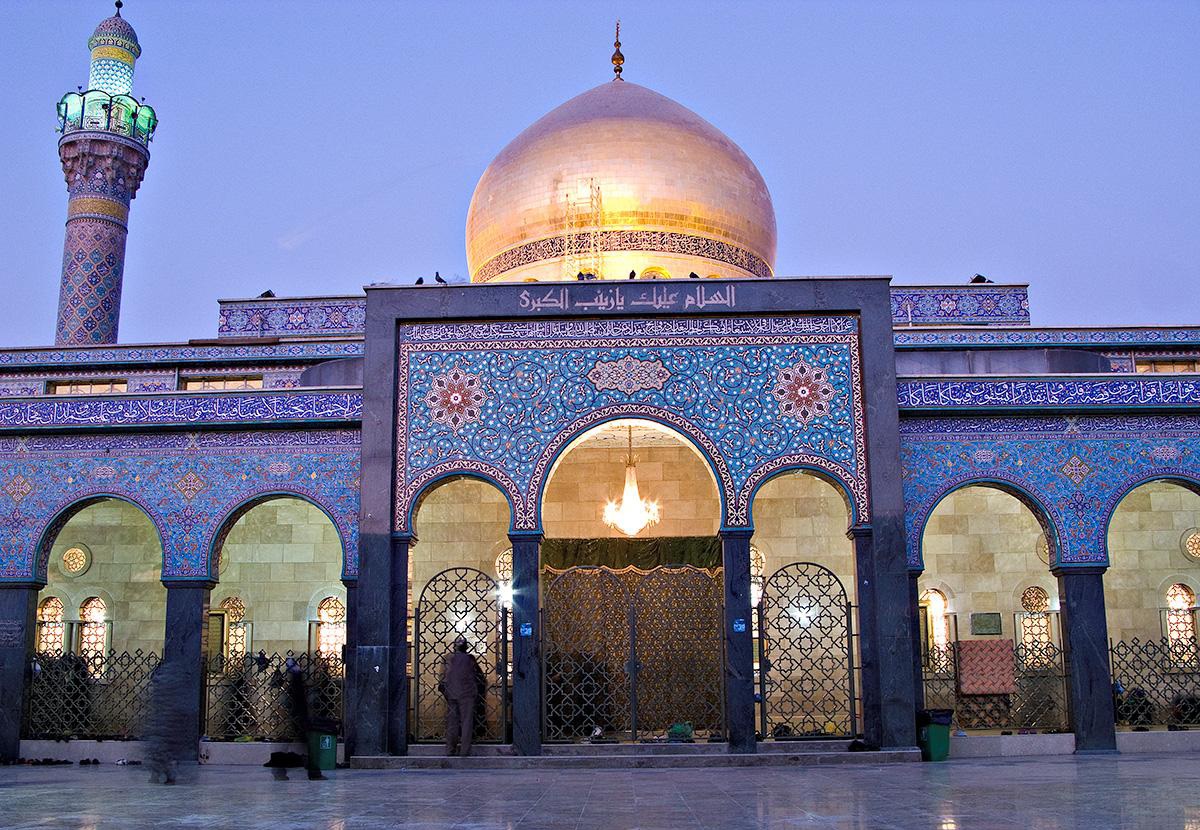 ترمیم و بازسازی حرم حضرت زینب (س) توسط خوزستانی ها
