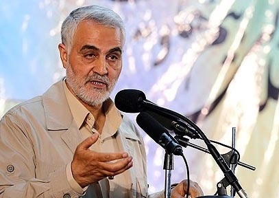 نظر حاج قاسم سلیمانی درباره حمله موشکی سپاه به تروریست&zwnj;ها +فیلم