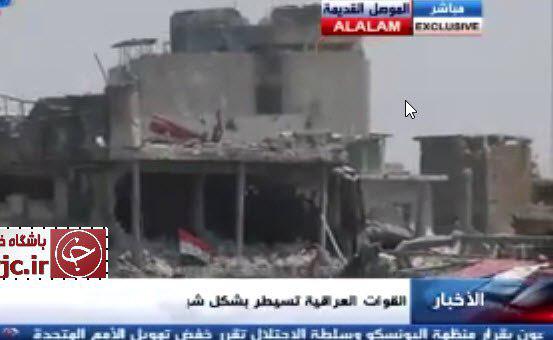 گزارش زنده از آخرین لحظات نبرد موصل +فیلم