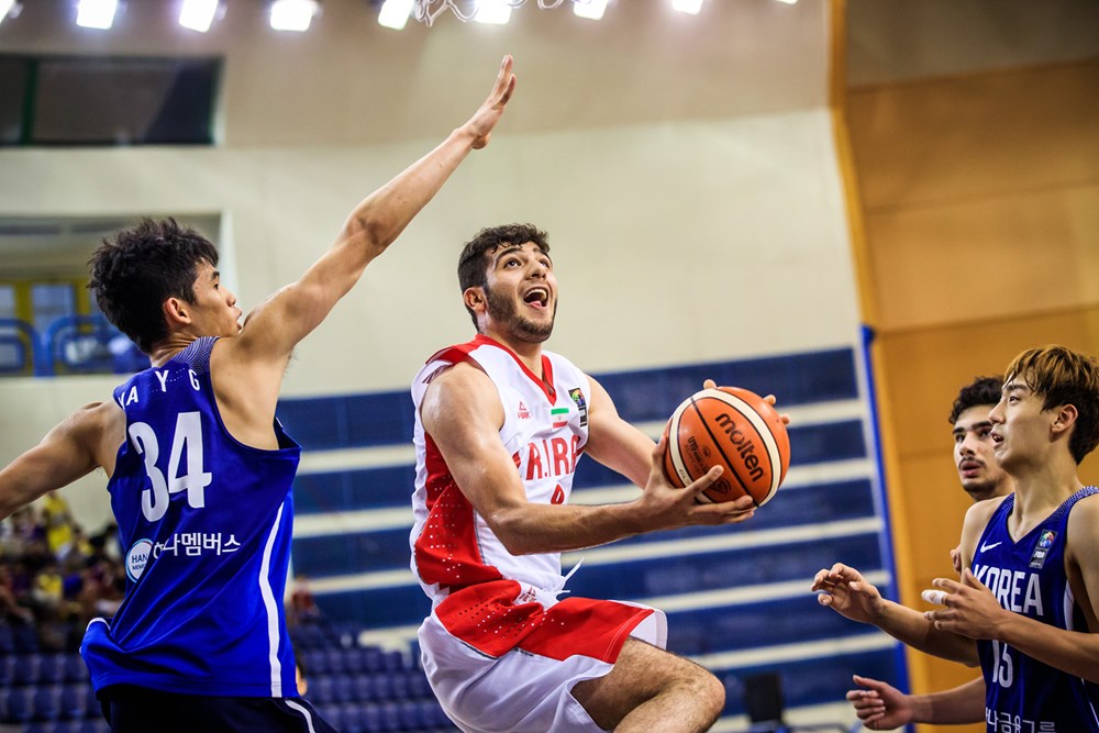 ویرایش/// جدال تیم ملی بسکتبال ایران برابر مالی