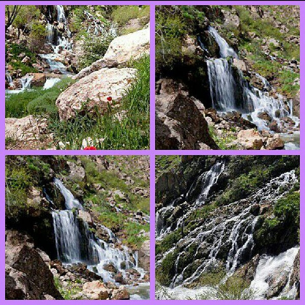 آبشار نره گر از جاذبه های گردشگری شهرستان خلخال + تصویر