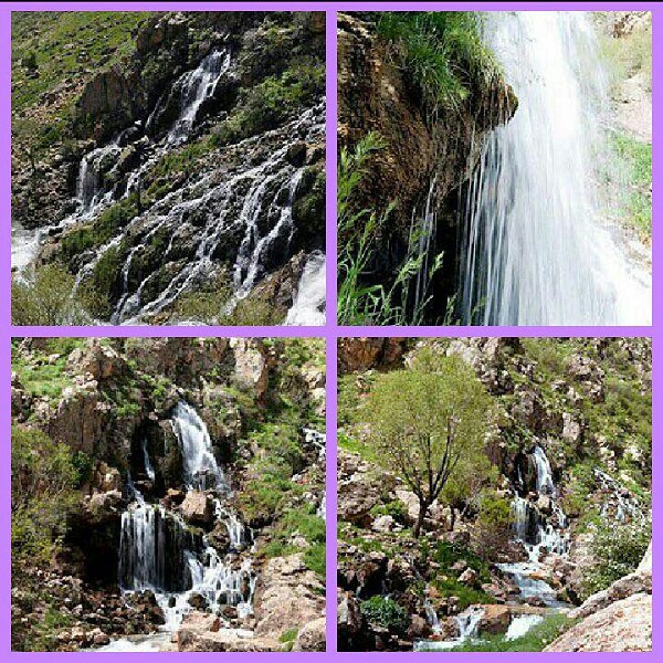آبشار نره گر از جاذبه های گردشگری شهرستان خلخال + تصویر