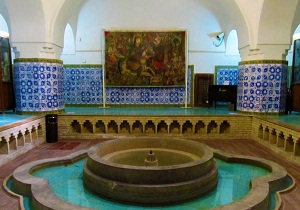 مرمت حمام 600 ساله سمنان