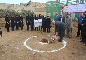 کلنگ زنی دومین مرکز خدمات جامع سلامت شهری وروستایی در خلخال