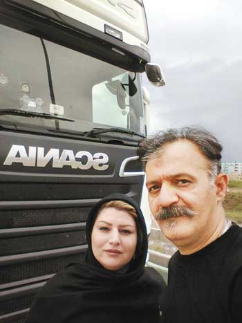 گفت&zwnj;وگو با بانوی راننده ترانزیت / زندگی عاشقانه روی جاده