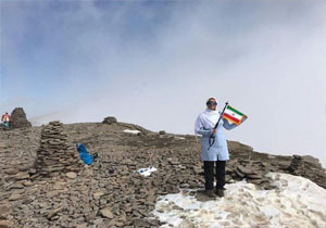 صعود بانوی یاسوجی به کوه آراگاتس ارمنستان
