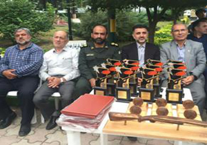برگزاری مسابقات تیراندازی تراپ جایزه بزرگ در چالوس